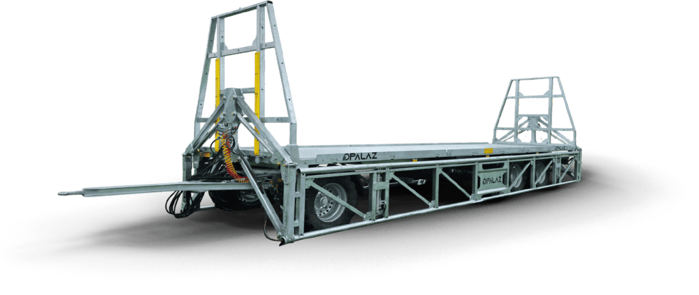 przyczepa do balotów palaz