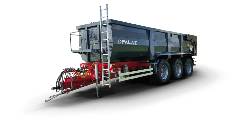 przyczepa trzyosiowa tridem